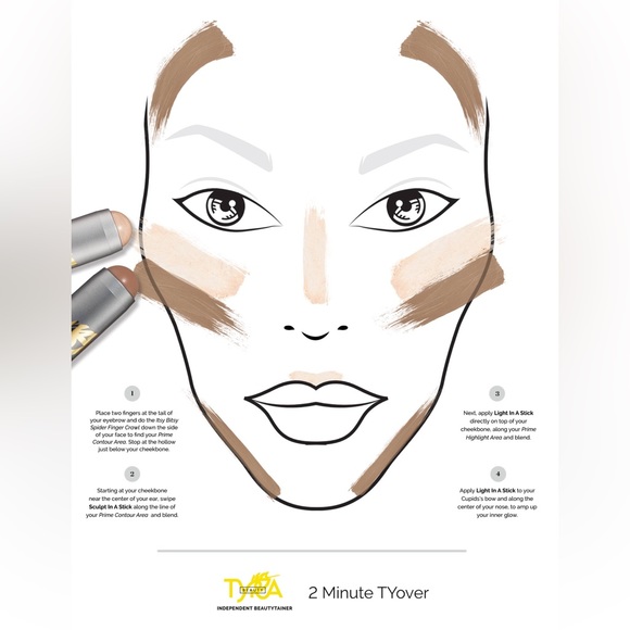 Tyra Beauty 2-Minute TYover in Deeper than Deep Old Stock New in Box - Picture 4 of 4